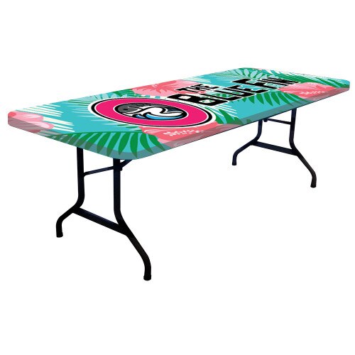 ONE CHOICE® Multi-Stretch Table Cap — 8 ft / Graphic Only